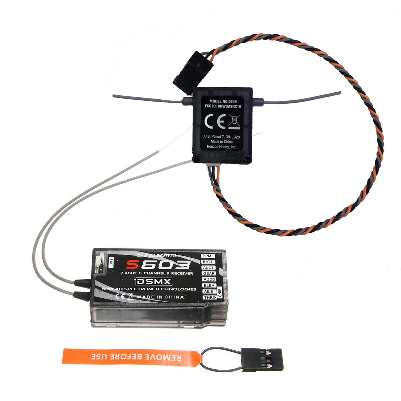 Amazon.com: S603 Receiver RX 6CH 2.4GHZ FPV for Spektrum